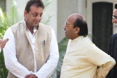 Another jhappi, another FIR for Sanjay Dutt