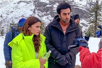 In Pics: Alia Bhatt, Ranbir Kapoor Shoot for Brahmastra Song in Manali