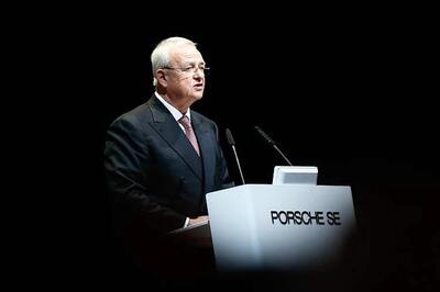 Former Volkswagen boss Martin Winterkorn steps down as head of holding company