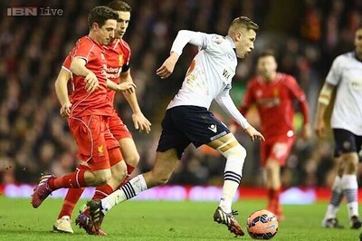 Battling Bolton Wanderers hold Liverpool in FA Cup