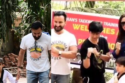 Kareena Kapoor Khan, Saif Ali Khan Strike Taekwondo Pose With Son Taimur, Watch Video