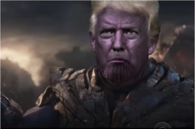 Donald Trump is Thanos in Hilarious 'Avengers Endgame' Inspired Parody Video