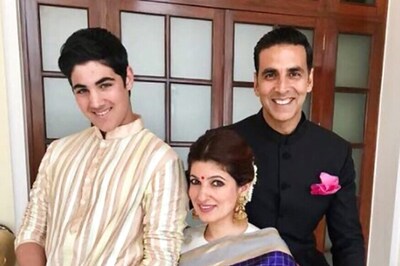 Akshay Kumar Attends National Awards Gala With Wife Twinkle Khanna, Son Aarav