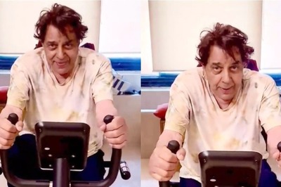 Dharmendra Gives Fitness Goals at The Age of 87, Works Out On a Cycle; Watch