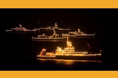 From 21-gun salute to the Presidential yacht, how the naval might is put on show at the International Fleet Review