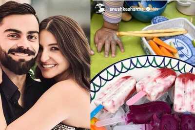 Anushka Sharma Enjoys Popsicles With Son Akaay, Shares a Glimpse of Baby Boy In New Photo