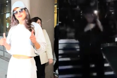 Priyanka Chopra Makes FIRST Appearance After Nick Jonas' Safety Scare, Gives Cameras a Thumbs Up; Watch
