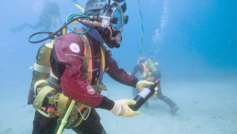 Storing Bottles Under the Sea Makes for a Better Wine: Experts