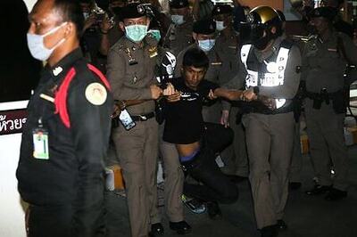 Thai protesters demand the release of anti-government activists