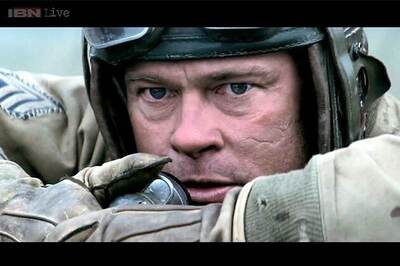 Watch: 'Ideals are peaceful, history is violent', says Brad Pitt in the new trailer for 'Fury'
