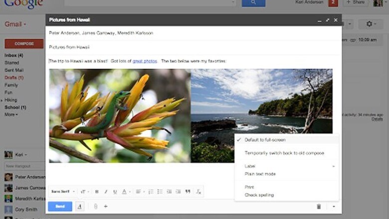 Gmail users can soon compose emails in full-screen