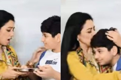 Anupama Aka Rupali Ganguly Gets Her Favourite 'Jadoo Ki Jhappi' From Her Son - Watch Adorable Video