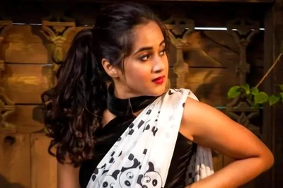 Bigg Boss Telugu 2 Fame Deepthi Sunaina Looks Elegant In Black Kanjivaram Saree