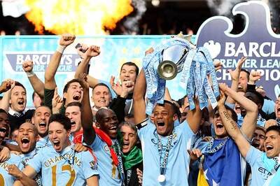 Manchester City snatch EPL title from United