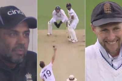 England Bowling Coach Anxious, Joe Root in Splits as Bad Light Forces Chris Woakes to Bowl Spin: WATCH