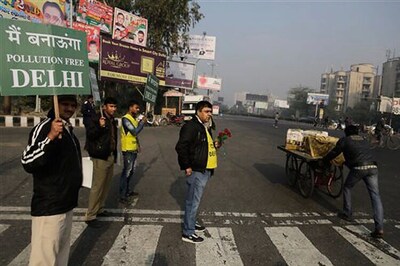 Delhi beats the odds on first day of New Year