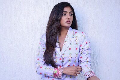 Eesha Rebba Exudes Boss Lady Vibes In Printed Pantsuit, Leaves Fans Smitten