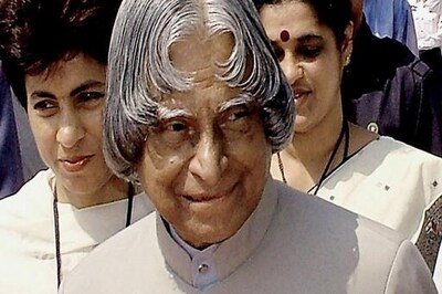 Quota row: Students meet Kalam