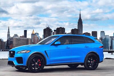 New York Auto Show 2018: Jaguar F-Pace SVR Performance SUV Revealed [Video]