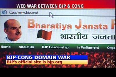 BJP, Cong take political battle to cyberspace