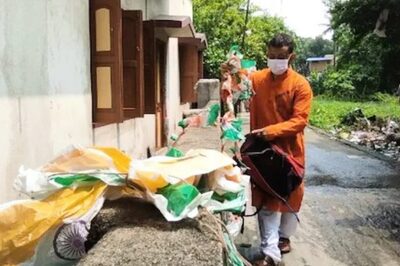 This Bengal Youth Has Collected Millions of Flags Thrown on Street