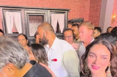 Aditi Roy Hydari Calls Sanjay Leela Bhansali ‘Heere’ As They Arrive For Heeramandi Screening; Watch