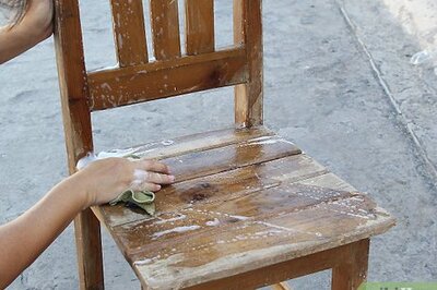 How to Paint an Old Wooden Chair