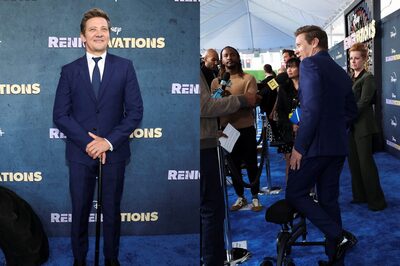 Jeremy Renner Uses Motorist Scooter in FIRST Red Carpet Appearance After Snow Plow Accident