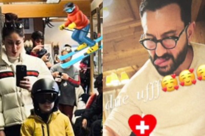 Kareena Kapoor Takes Son Taimur for Skiing in Gstaad; Here's What Saif Ali Khan Doing