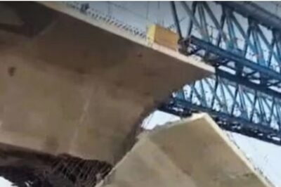 On Camera, Under-Construction Bridge Collapses in Bihar's Supaul; One Dead, Several Trapped