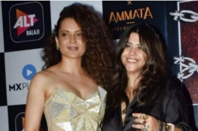 Kangana Ranaut Looked Bold in Corset Gown at the Lock Upp Success Bash, See Pics