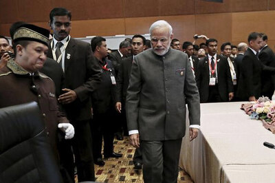 Modi meets Abe; discusses maritime security, South China Sea disputes