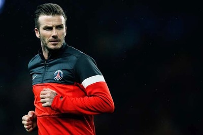Beckham relishing chance to play against Barcelona