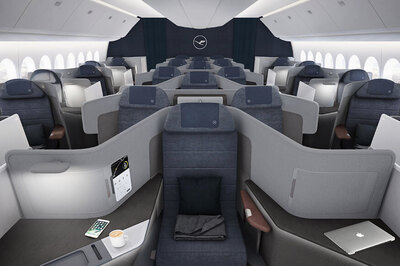 Lufthansa Unveils New Business Class Cabin With Seats That Can Extend Into Beds