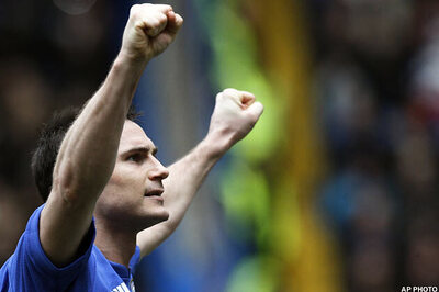 Record for Lampard as Chelsea thrash Villa