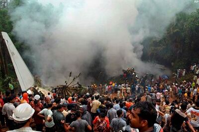 Recent major plane crashes