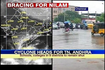 Cyclone Nilam to make landfall on Wednesday evening