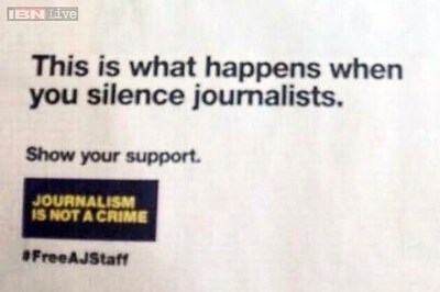 New York Times prints a blank back page in support of jailed Al-Jazeera journalists
