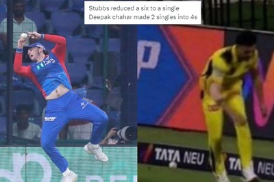 IPL Fans Troll Deepak Chahar as Tristan Stubbs's Match-winning Fielding Helps DC Win Thriller
