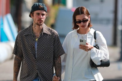 Justin And Hailey Bieber Share Lovey-Dovey Moment On Their Dinner Date