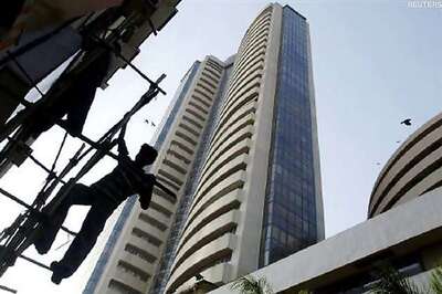 Sensex falls 195 points, Nifty below 8,300-mark on poll outcome