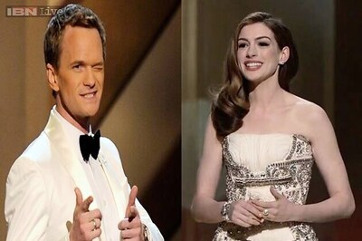 Do the opposite of what I did, and you'll be fine: Anne Hathaway advises Neil Patrick Harris on how to host the Oscars