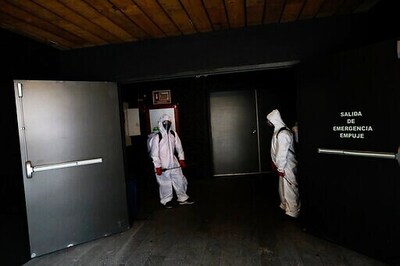 Mexico City reopens movie theaters to sparse crowds