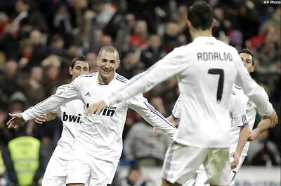 Real beat Valencia in Copa del Rey first-leg quarters