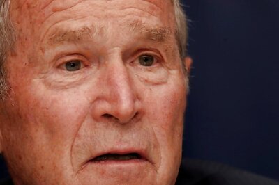 Former US President Bush, Contrasting Trump Approach, Says Protesters Should be Heard