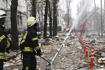 Ukraine Says 5 Killed in Attack on TV Tower Near Holocaust Memorial Site