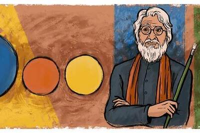 M.F. Husain's 100th birthday: Google paints a doodle celebrating the 'Picasso of India'