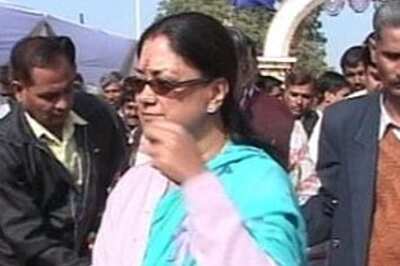 BJP lets action do the talking, suspends Raje's MLAs
