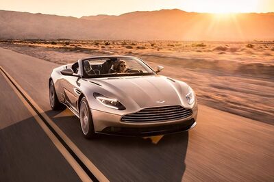Aston Martin DB11 Volante Convertible Makes Global Debut [Video]