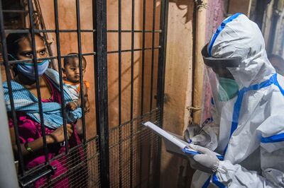 Maharashtra Records 56,286 New Covid-19 Cases; Mumbai's Dharavi Sees Highest Ever Spike